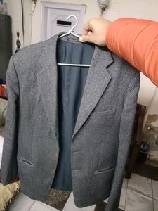 Grey Tweed Coat