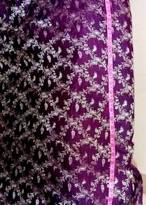 Vintage Pure Banarasi Silk Wth Silver Work Dupatta