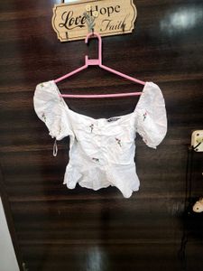 Floral Embroidered Top