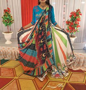 Colorful Embroidered Lehenga