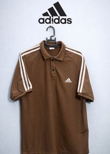 Adidas Brown Polo Shirt