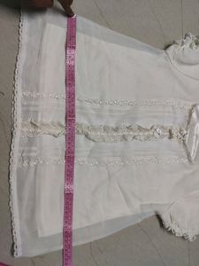 Japanese Brand Ank Rouge White Top For Girls
