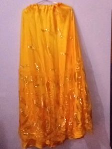 Yellow Embellish Indian Dress Sharara Weding Nikha