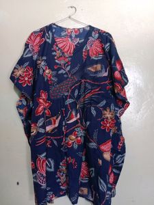 Jaipuri Kaftan Night Suit Set