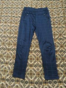 Checkered Casual Pants