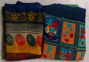 Sarees Combo Of 2.