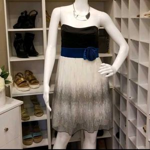 🩵🥀sale🎊🎊Elegant Strapless Dress