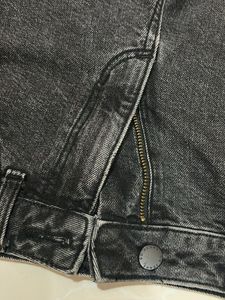Black Shorts Denim Dark Grey