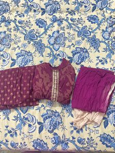 Beautiful Kurta Set With Duppata 💜