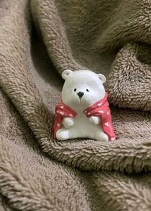 Handmade Clay Bear Dusk Buddy