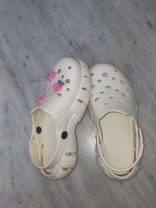 ✨️White Birde Crocs💟
