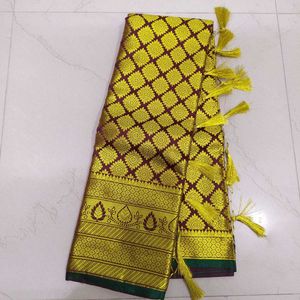 Elegant Banarasi Brocade Saree