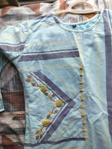 Sky Blue Kurta