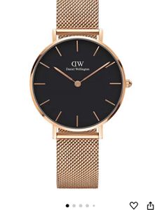 Orignal Daniel Wellington Watch - Gold & Blac