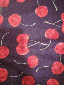 Cute Cherry Print Dress