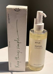 Anua Heartleaf Cleansing Oil And Rhode Peptide