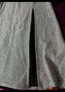 Sparkly Silver Gown/ Bodycon Dress
