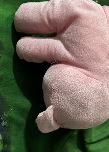 Pink Plush Dog Toy
