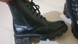 The Black Chelsea Combat Boots