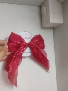 New Red Bow 🎀 Hair Accessory