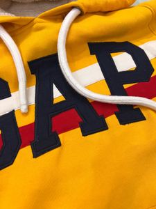 GAP Yellow Graphic Hoodie