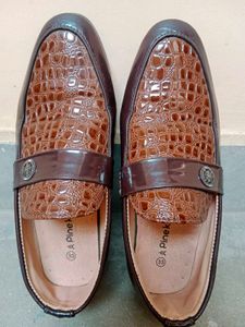 Brown Leather Loafers