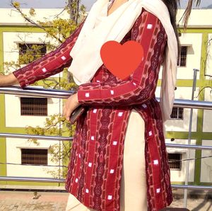 Beautiful Kurti For Girl ,sambalpuri Work