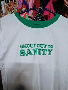 Shoutout to Sanity Tee