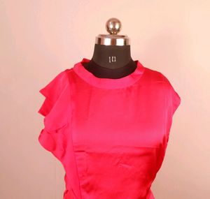 OneSided Boxy Flare Top