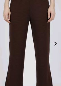 Brown Flared Pants