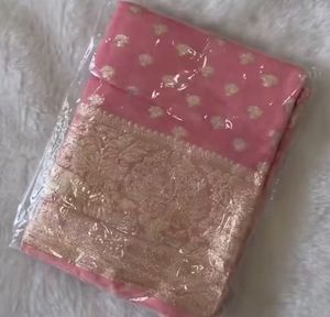 Elegant Pink Saree