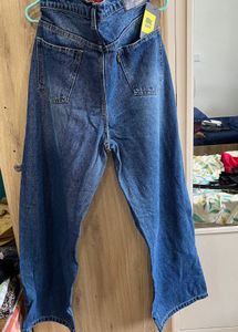 Ripped baggy MK blue Jeans