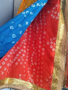 Bandhani Dupatta Mukti Colour