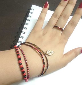 Goth And Boho Bracelet Stack 🥀🕸️