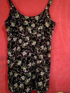 Floral Print Mini Dress