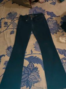 Flared Denim Jeans