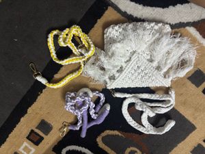 Handmade Macrame Sling With Detachable Straps