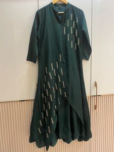 Women’s One Piece Dark Green Long Gown