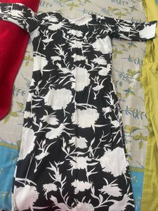 Floral Print Kurta