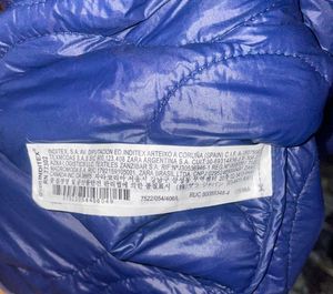 Zara Blue Quilted Jacket