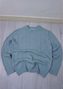 Light Blue Knit Sweater