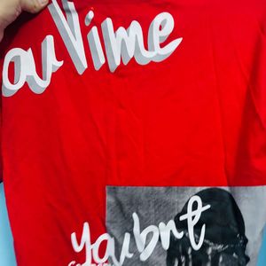 Red Graphic T-Shirt