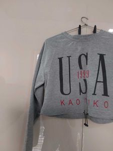 oversize Crop Top