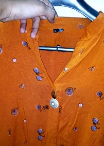 Full Cotton Open Kurti For Womens