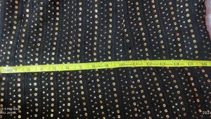 Black Suit With Plazzo    (FREE EARING)