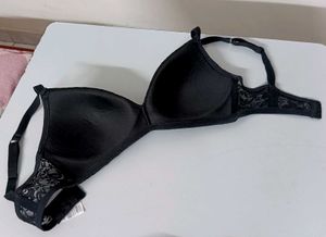 Black Designer Bra