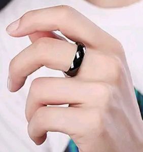 Black Ceramic Ring