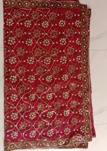 Heavy Embroidery Saree