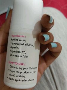 White Bon Roll On Deodorant