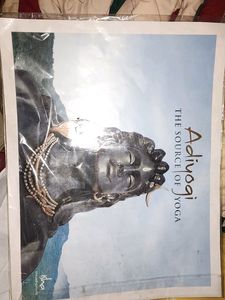 Shivji Glass Framed POSTER ISHA FOUNDATION